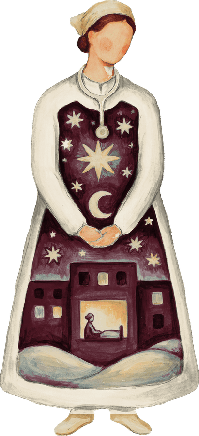 Keeping Watch™ hand-painted artwork