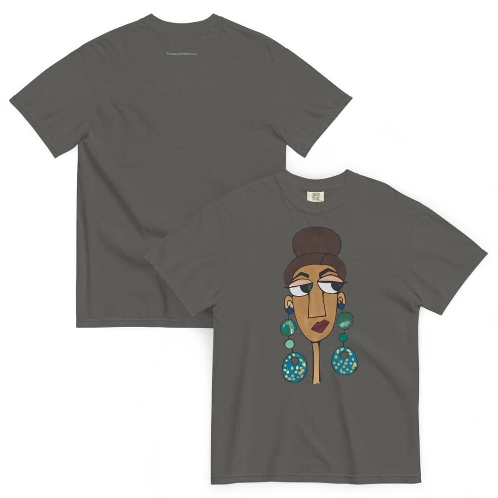 Green t-shirt with a logo on the front and 'Tampa' text on the back