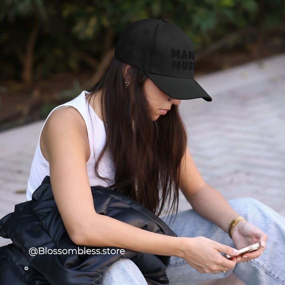 The Mama Muse™ Structured 5-Panel Cap