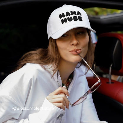 The Mama Muse™ Structured 5-Panel Cap