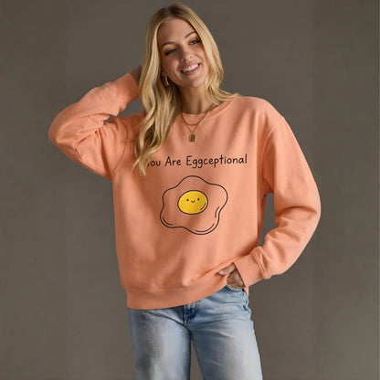 Eggceptional Vibes™ Comfort Colors® Crewneck