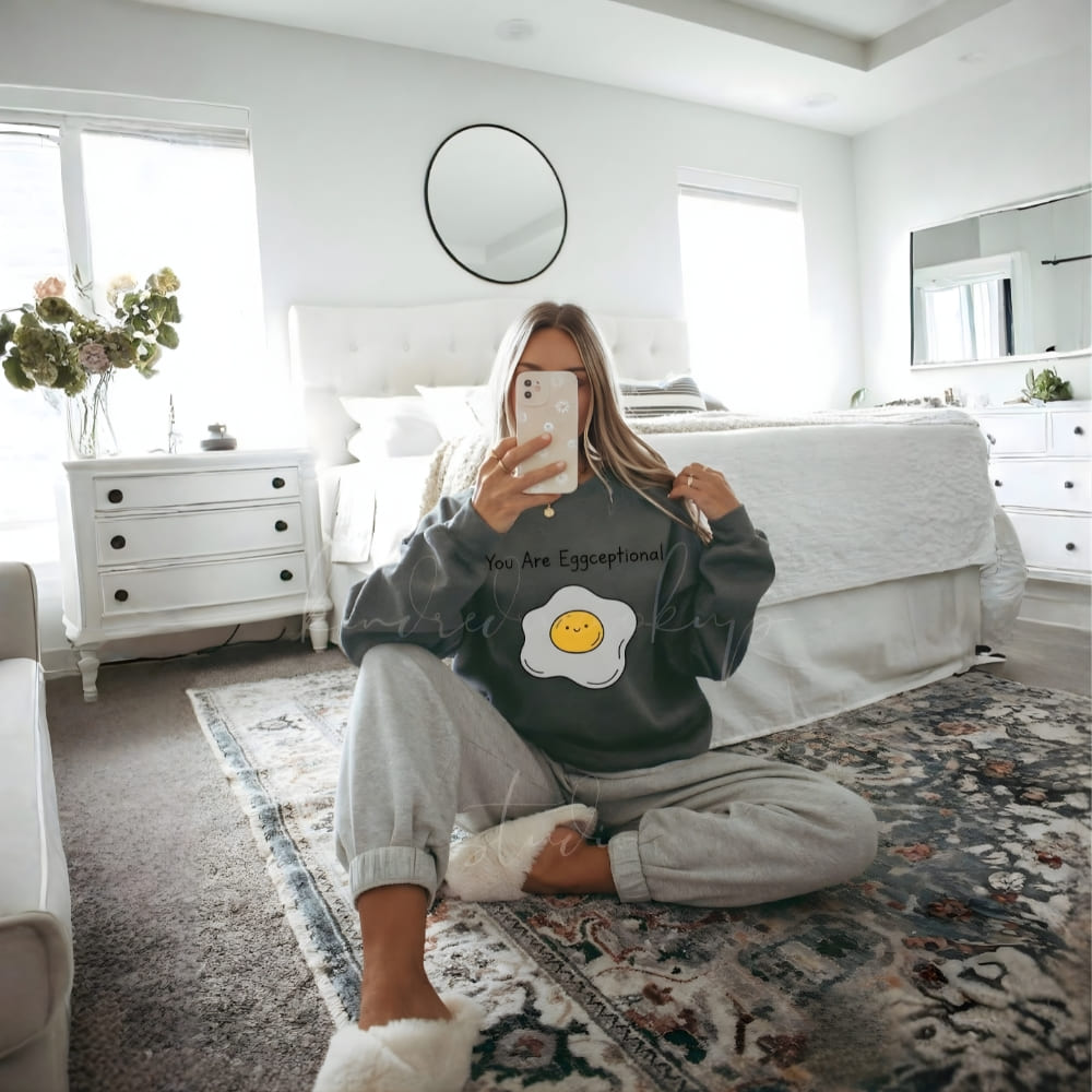 Eggceptional Vibes™ Comfort Colors® Crewneck