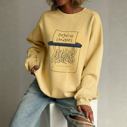 Mind Cleanse™ Garment-Dyed Fleece Crewneck