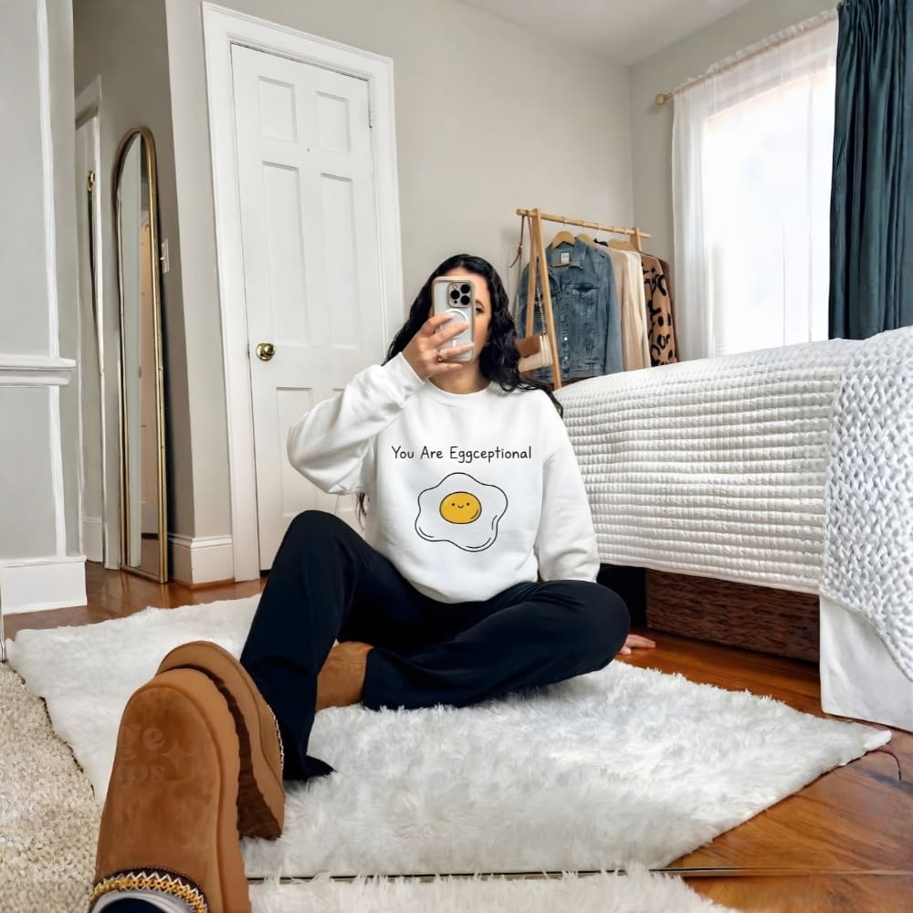 Eggceptional Vibes™ Comfort Colors® Crewneck