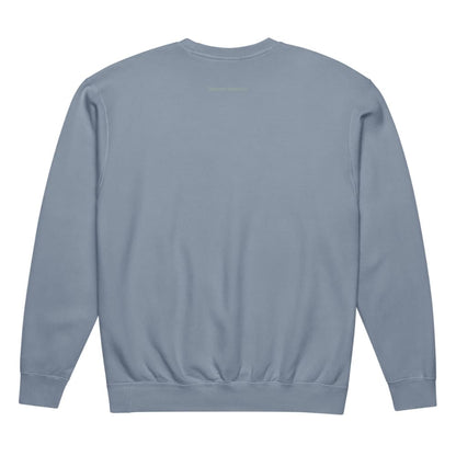 Blue sweatshirt on a white background