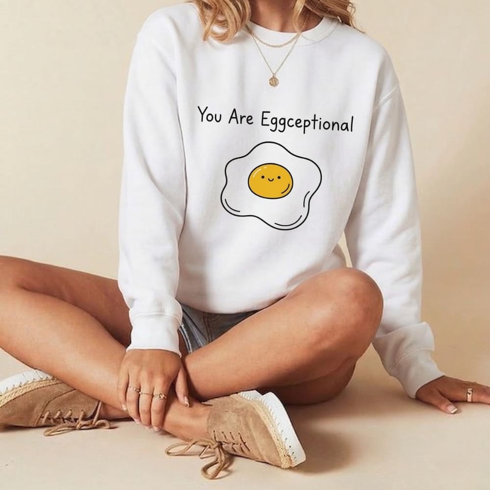 Eggceptional Vibes™ Comfort Colors® Crewneck