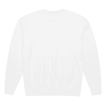 White long-sleeve shirt on a white background