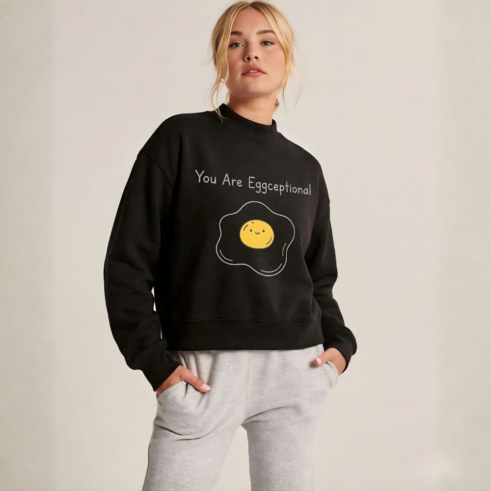 Eggceptional Vibes™ Comfort Colors® Crewneck