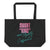 Funny Teacher Tote Bag – Smart, Kind & Caffeinated
