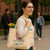 Funny Teacher Tote Bag – Smart, Kind & Caffeinated