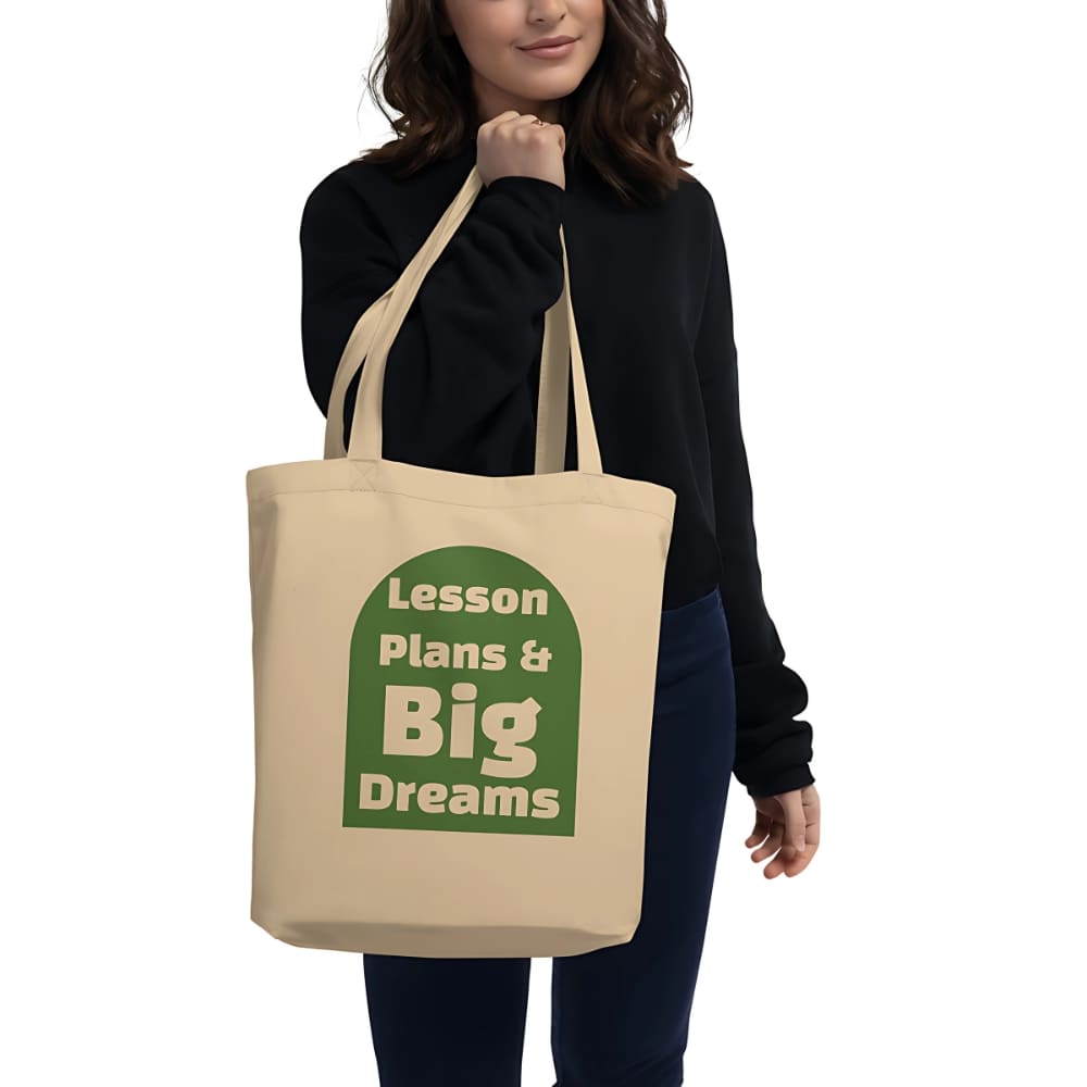 Teacher Tote Bag – Lesson Plans & Big Dreams