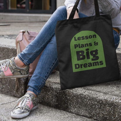 Teacher Tote Bag – Lesson Plans & Big Dreams