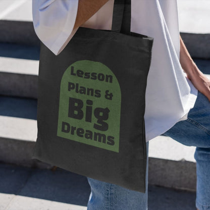 Teacher Tote Bag – Lesson Plans & Big Dreams