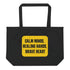 Healing Hands Brave Heart Organic Cotton Tote Bag