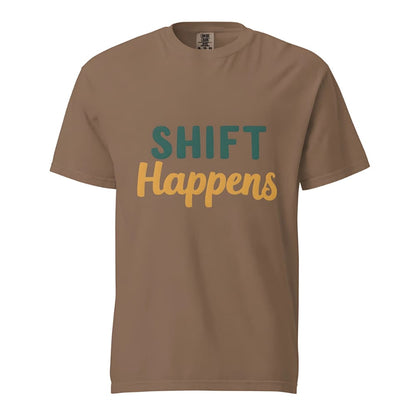 SHIFT Happens Heavyweight Cotton Nurse T-Shirt