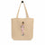 Messy Bun Nurse Eco Tote – Organic Cotton Bag