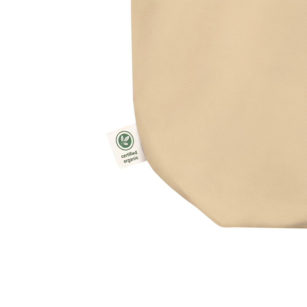 Messy Bun Nurse Eco Tote – Organic Cotton Bag