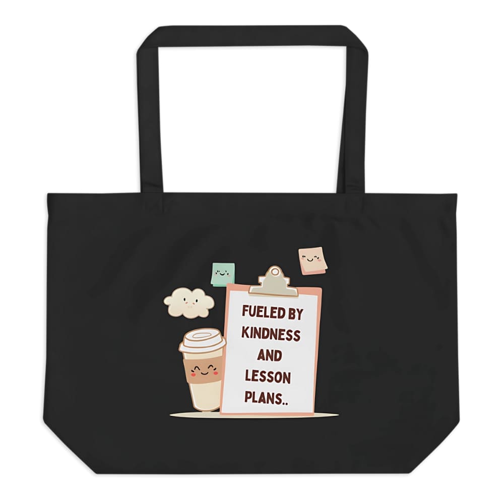 Teacher Kindness & Lesson Plans Organic Tote Bag