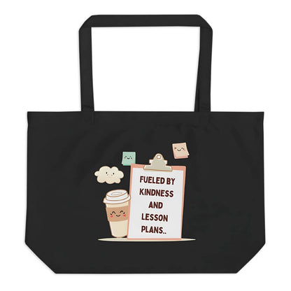 Teacher Kindness & Lesson Plans Organic Tote Bag