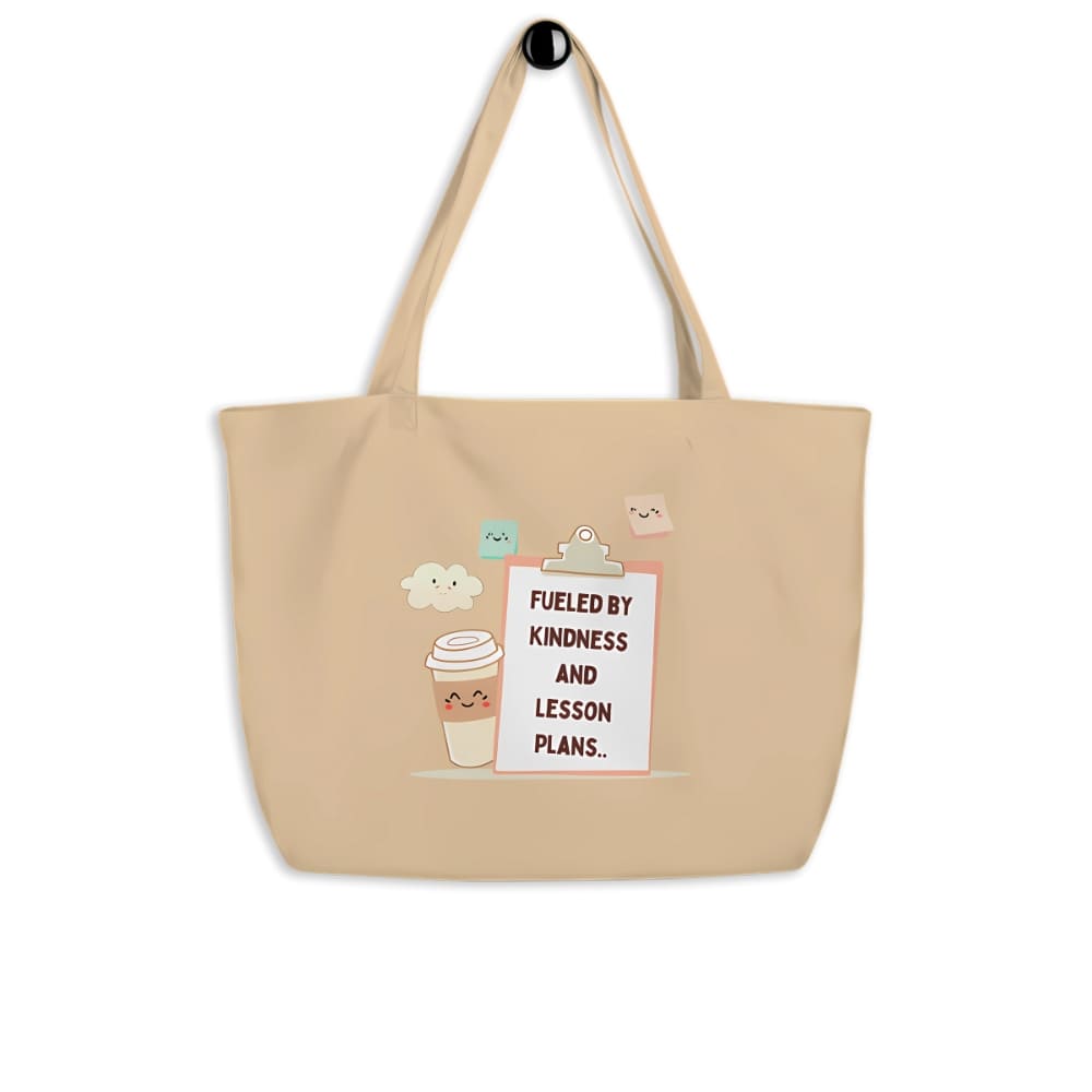 Teacher Kindness & Lesson Plans Organic Tote Bag