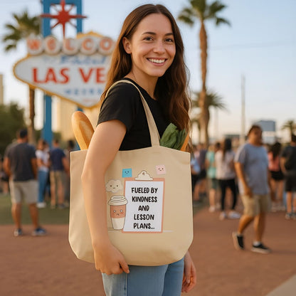 Teacher Kindness & Lesson Plans Organic Tote Bag