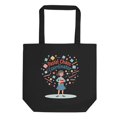 Pastel Chaos Coordinator Organic Cotton Tote Bag