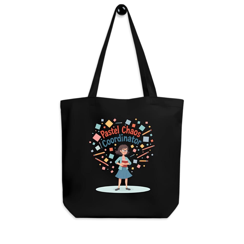 Pastel Chaos Coordinator Organic Cotton Tote Bag