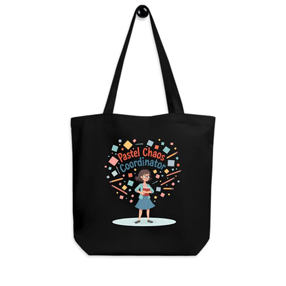 Pastel Chaos Coordinator Organic Cotton Tote Bag