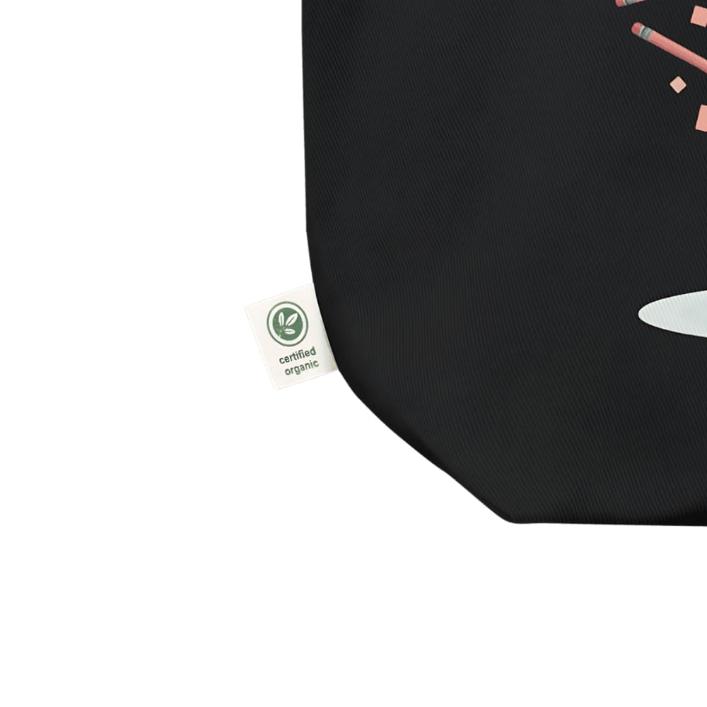 Pastel Chaos Coordinator Organic Cotton Tote Bag