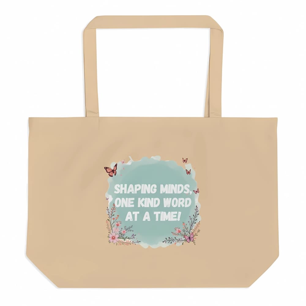 Shaping Minds Kind Word Organic Cotton Tote Bag