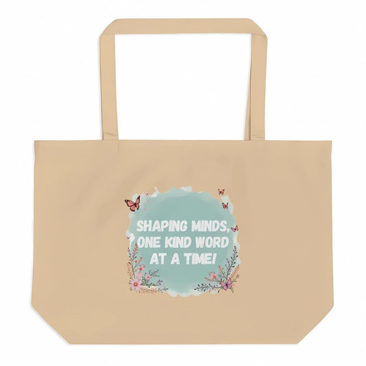 Shaping Minds Kind Word Organic Cotton Tote Bag