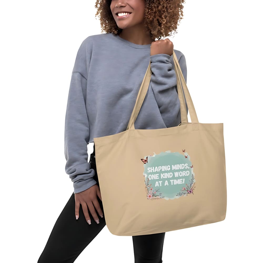 Shaping Minds Kind Word Organic Cotton Tote Bag