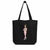 Messy Bun Nurse Eco Tote – Organic Cotton Bag