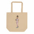 Messy Bun Nurse Eco Tote – Organic Cotton Bag