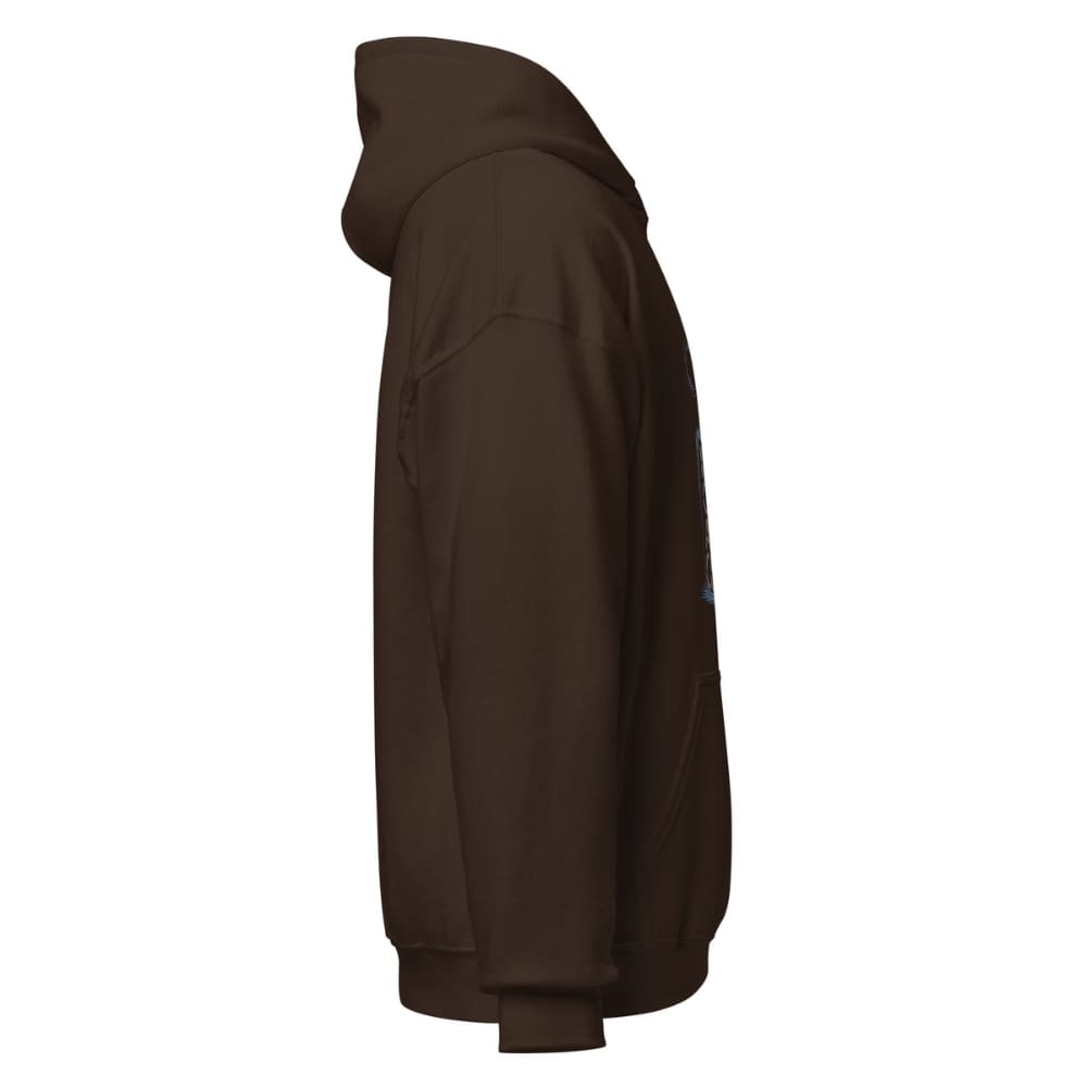 Brown hoodie on a white background