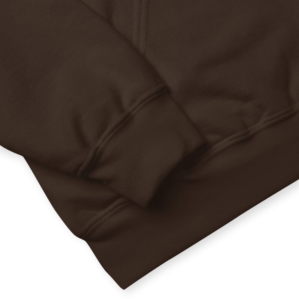 Close-up of brown fabric on a white background