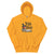 Yellow hoodie with 'Trick or Teach' design on a white background