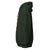 Dark green hoodie with a small graphic on the sleeve against a white background