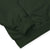 Dark green fabric with a subtle texture on a white background