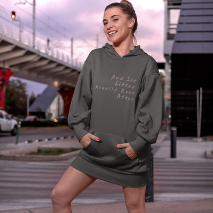 She Lifted Heavily Ever After – Premium Pullover Hoodie