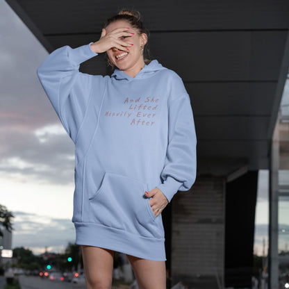 She Lifted Heavily Ever After – Premium Pullover Hoodie