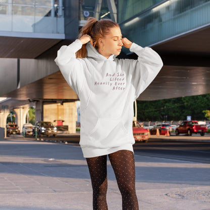 She Lifted Heavily Ever After – Premium Pullover Hoodie