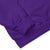 Close-up of purple fabric with a white background