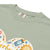 Light green t-shirt with baby-themed design and 'Comfort Colors' label.