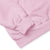 Close-up of a pink fabric texture on a white background