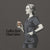 Illustration of a person in scrubs holding a coffee cup with text 'Coffee first. Chart later.'