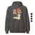 Dark gray hoodie with a graphic design of a woman and text 'CEO of the Boo Crew' on a white background.