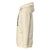 Beige hoodie with a small graphic on the sleeve against a white background