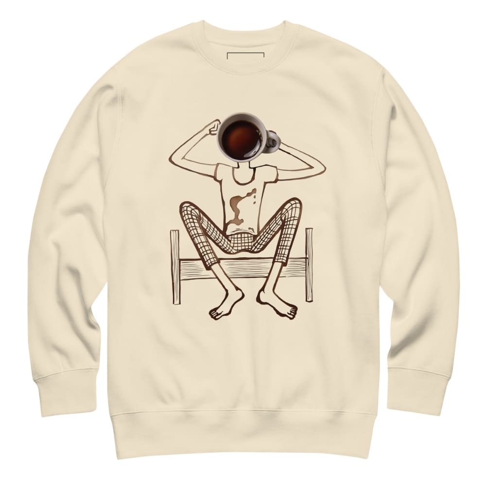 Coffee Head Sweatshirt for Caffeine Lovers