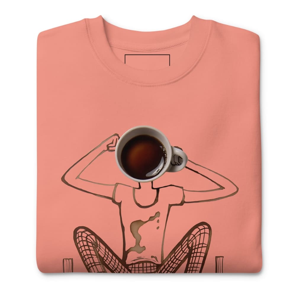Coffee Head Sweatshirt for Caffeine Lovers